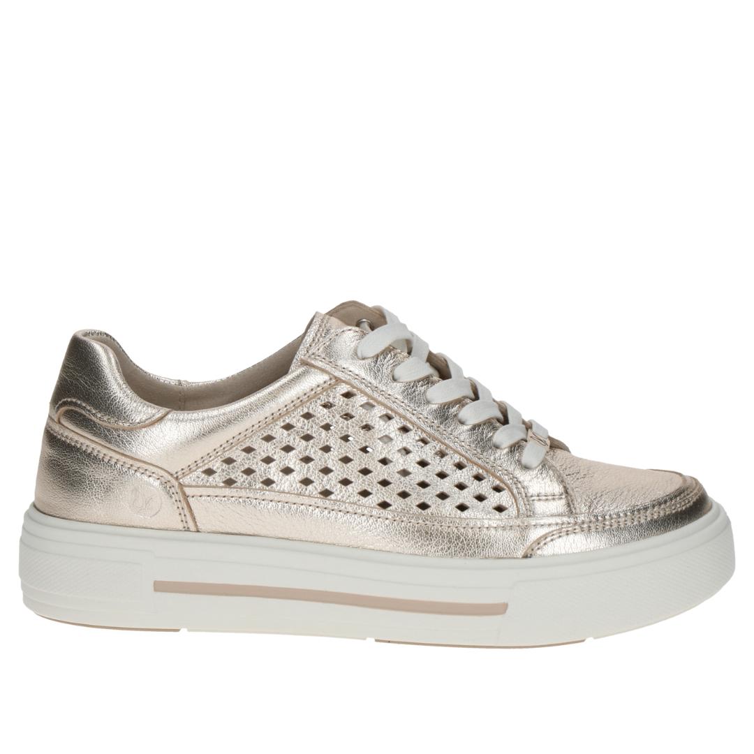 DAMES SPORTIEVE VETERSCHO-Goud leer