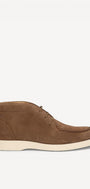 Heren boots-Bruin suède