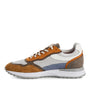 Heren veterschoenen-Bruin combi kleur