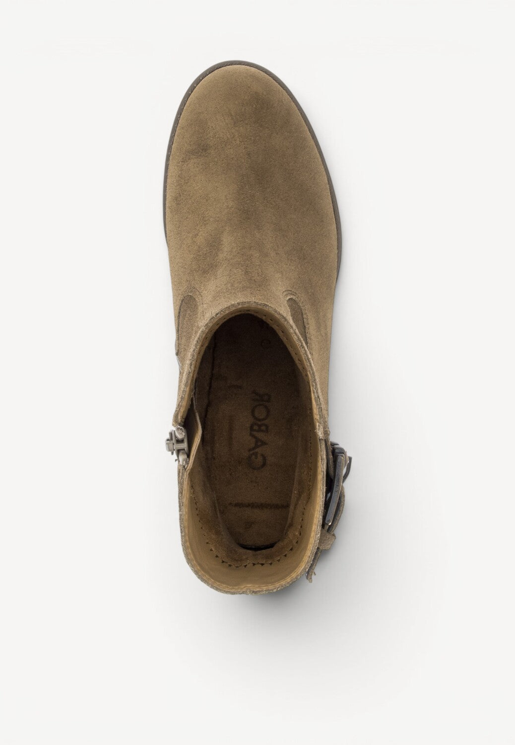 DAMES BOOTS+KORT LAARS-Bruin suède