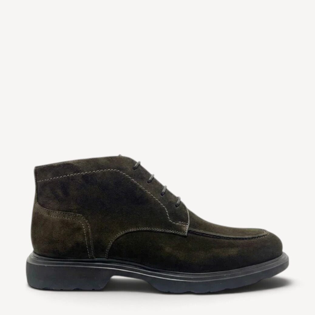 Heren boots-Bruin suède