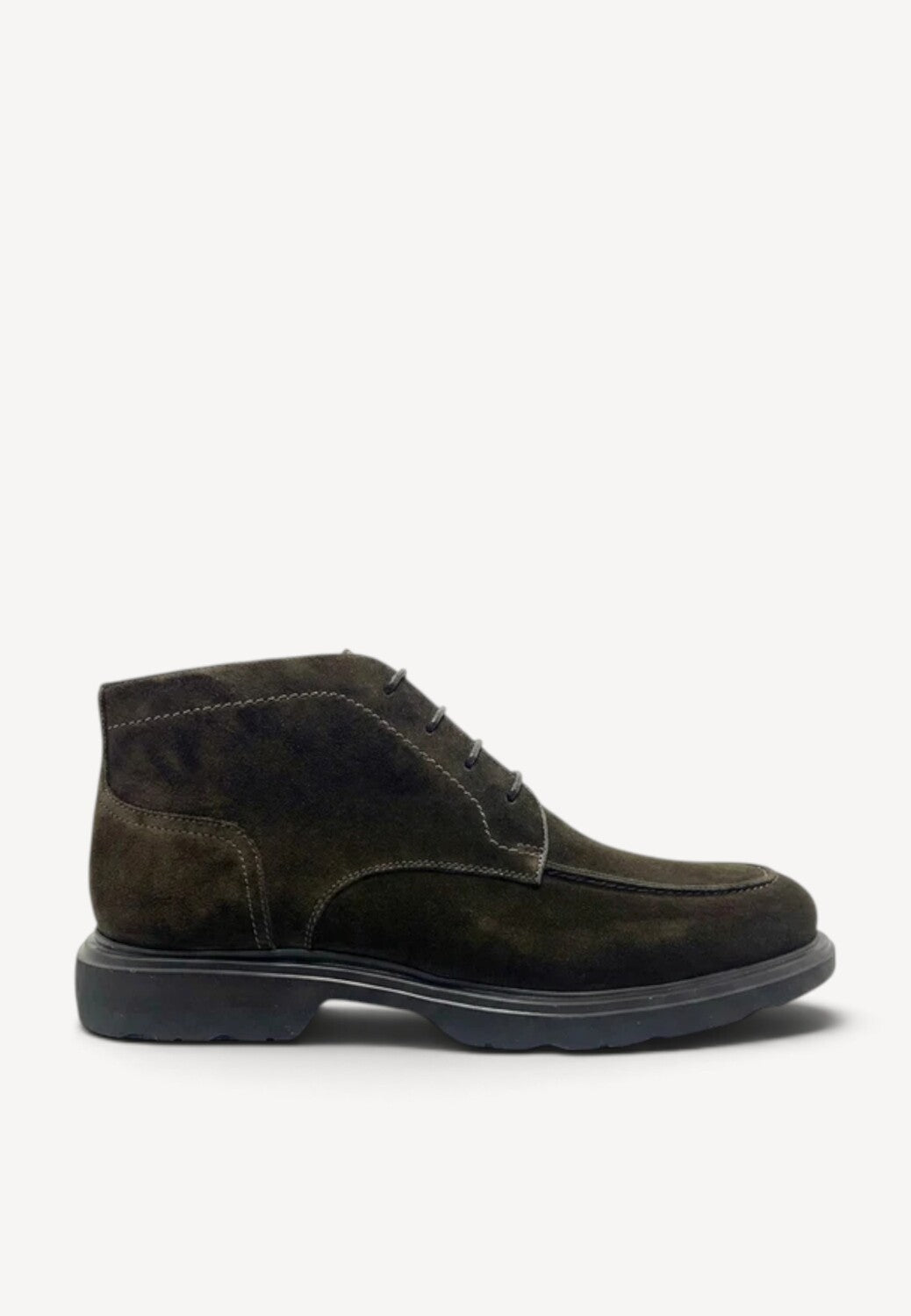 Heren boots-Bruin suède