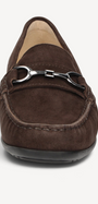DAMES INSTAPSCHOENEN-Bruin suède