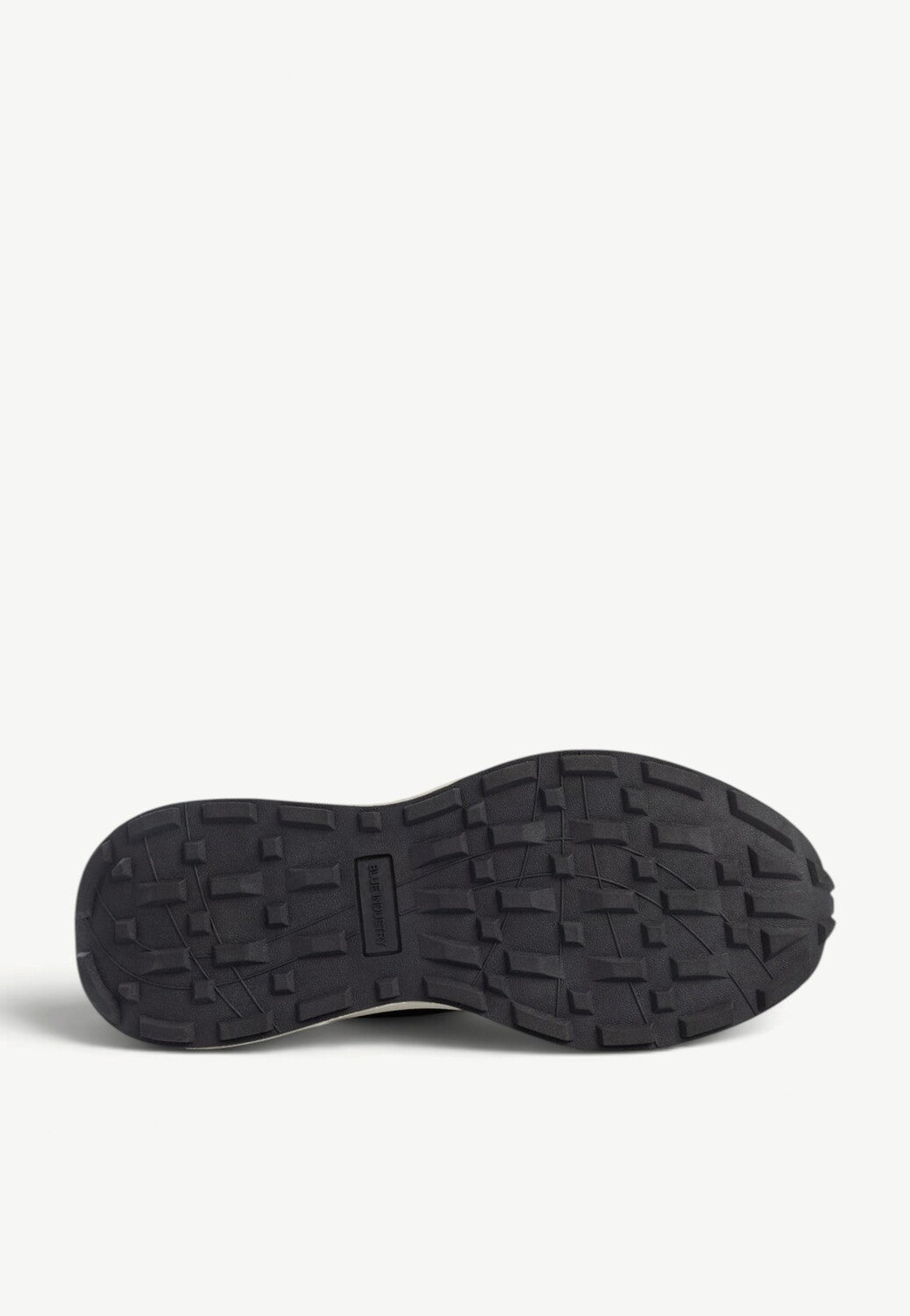 Heren veterschoenen-Blauw leer
