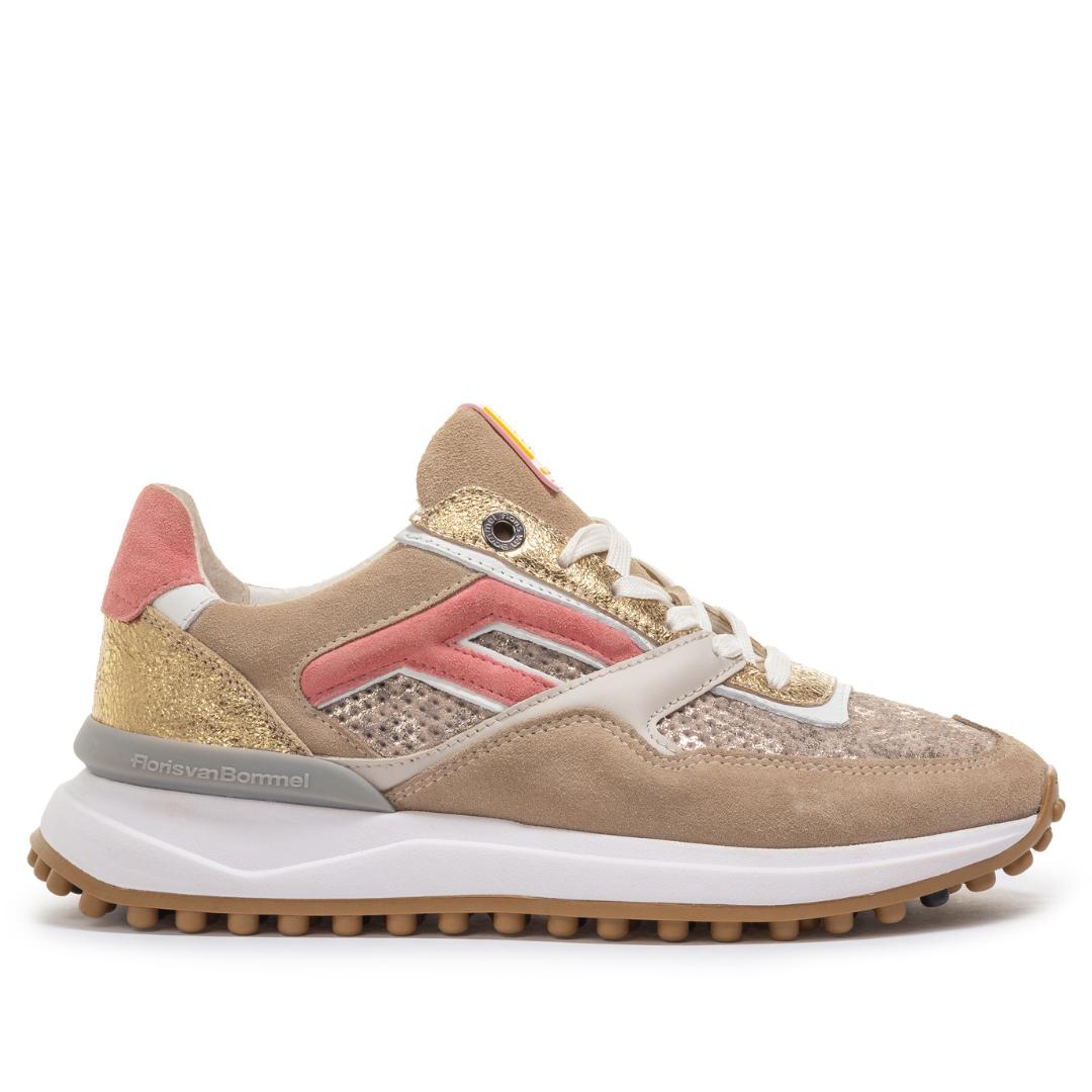 DAMES SPORTIEVE VETERSCHO-Beige combi kleur