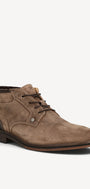 Heren boots-Beige suède/nubuck