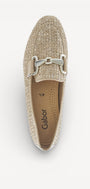 DAMES INSTAPSCHOENEN-Bruin leer