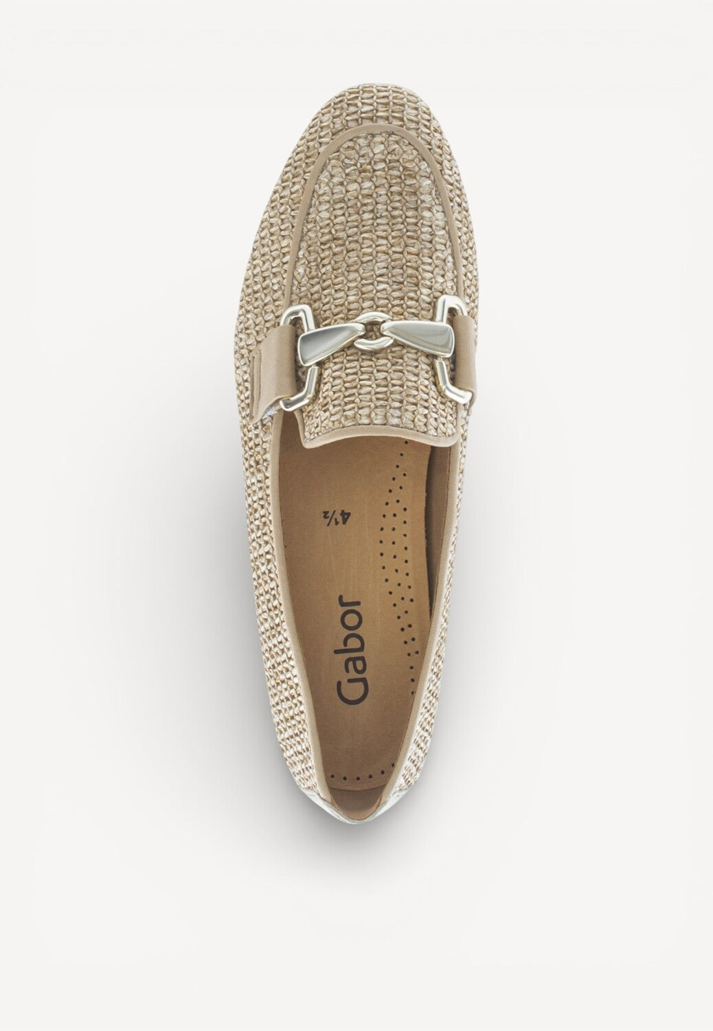 DAMES INSTAPSCHOENEN-Bruin leer