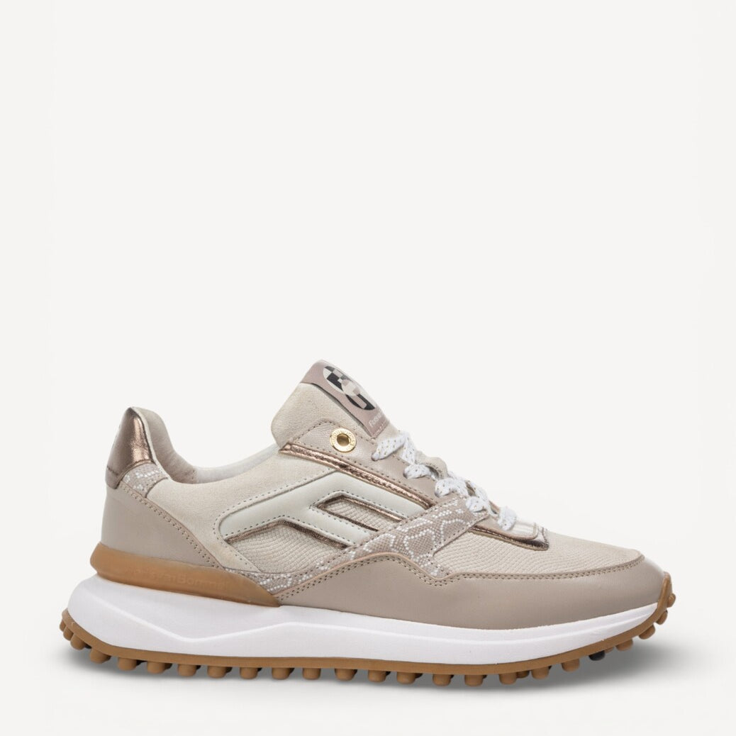 DAMES SPORTIEVE VETERSCHO-Beige leer