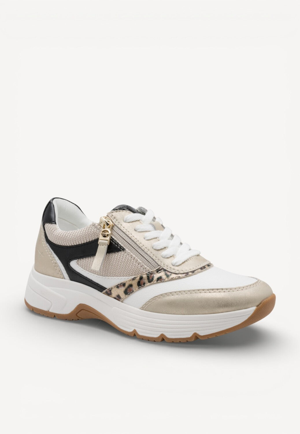 DAMES SPORTIEVE VETERSCHO-Beige combi kleur