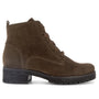 DAMES BOOTS+KORT LAARS-Bruin suède
