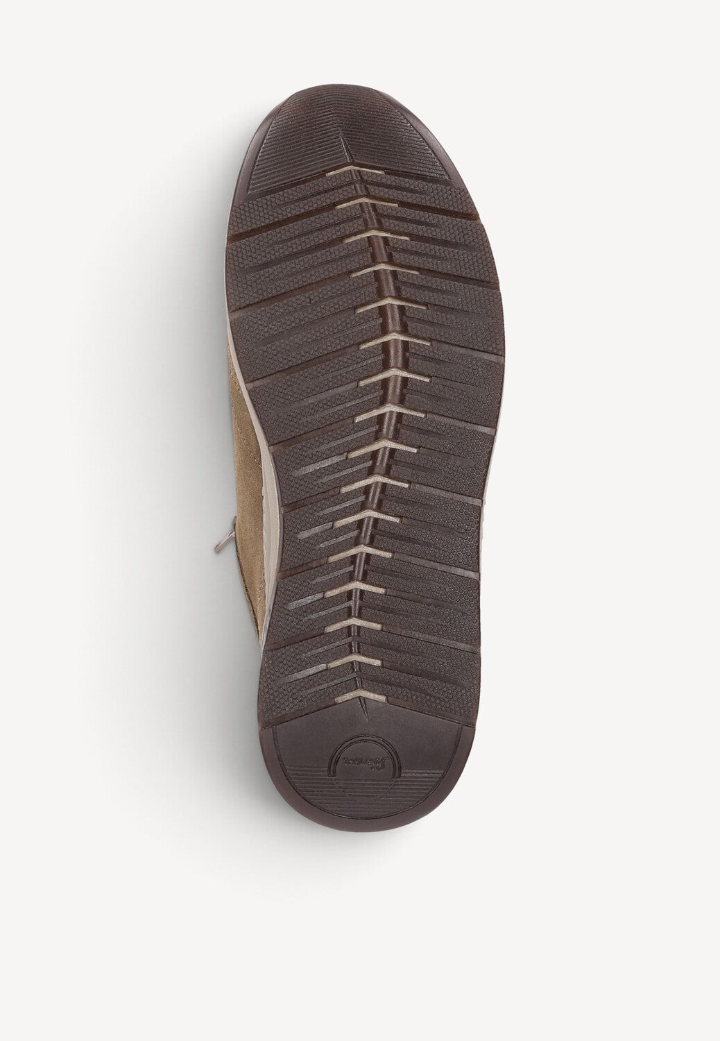 Heren veterschoenen-Bruin suède
