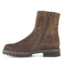 DAMES BOOTS+KORT LAARS-Bruin suède