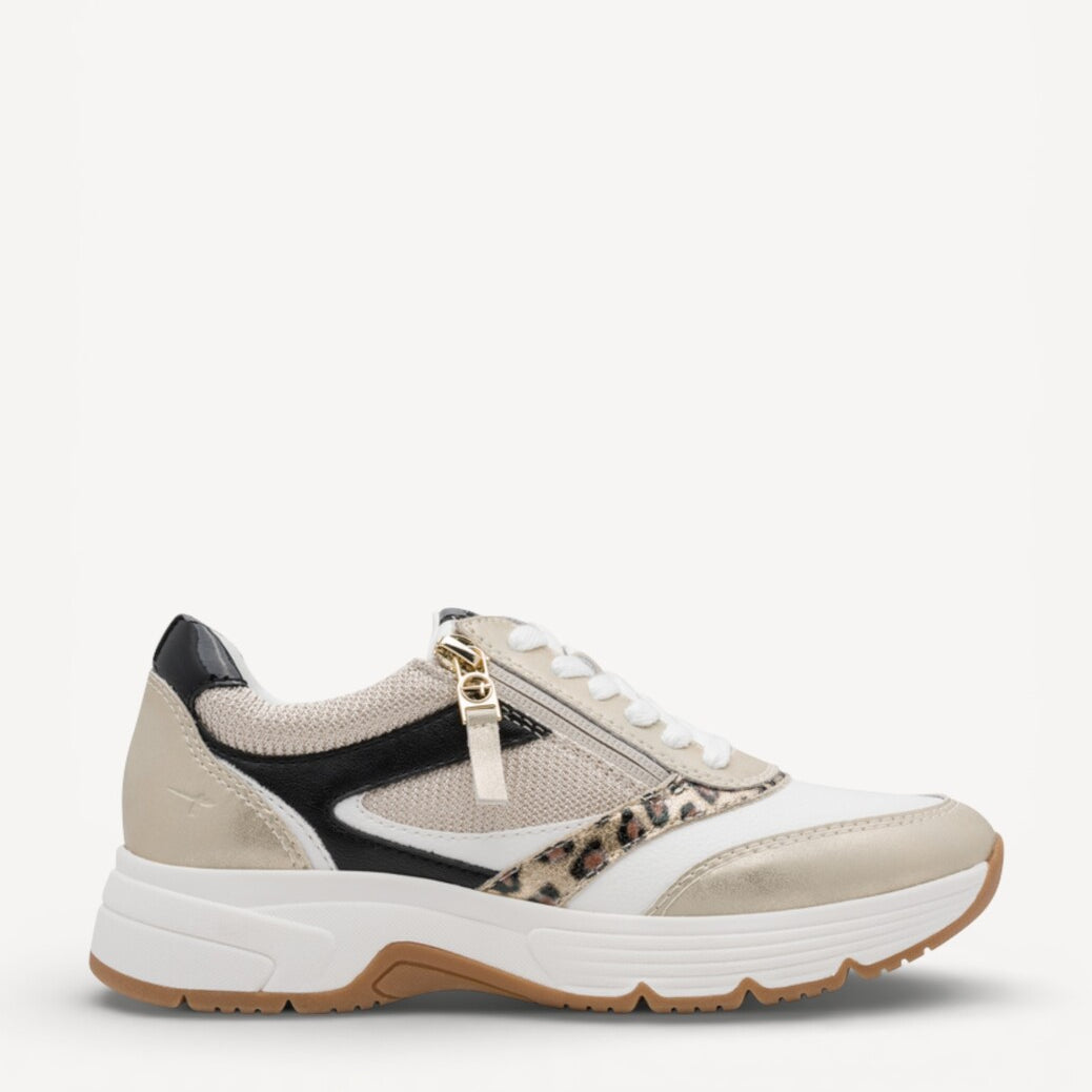 DAMES SPORTIEVE VETERSCHO-Beige combi kleur