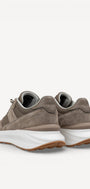 Heren veterschoenen-Beige suède/nubuck