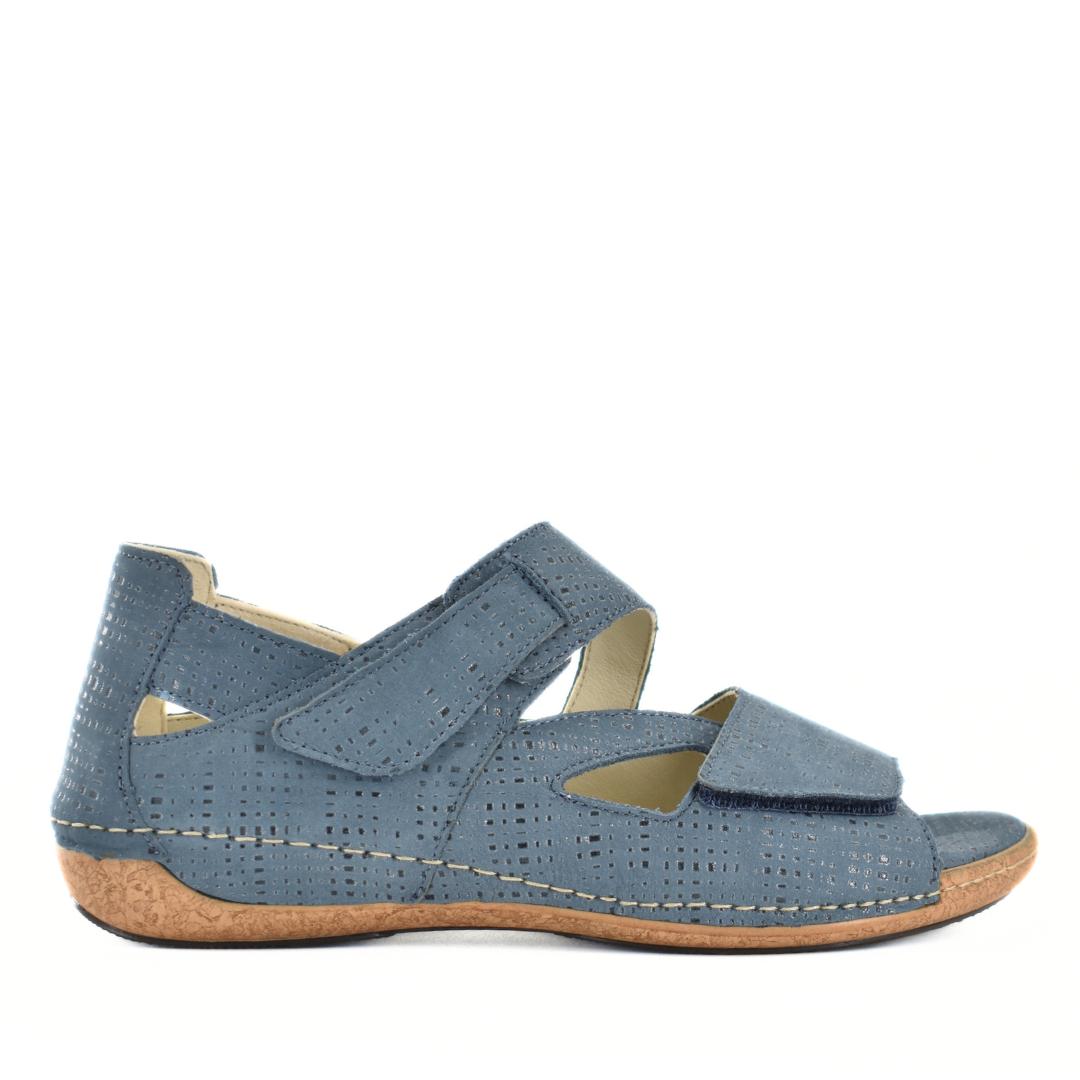 DAMES OPEN SCHOENEN-Lichtblauw