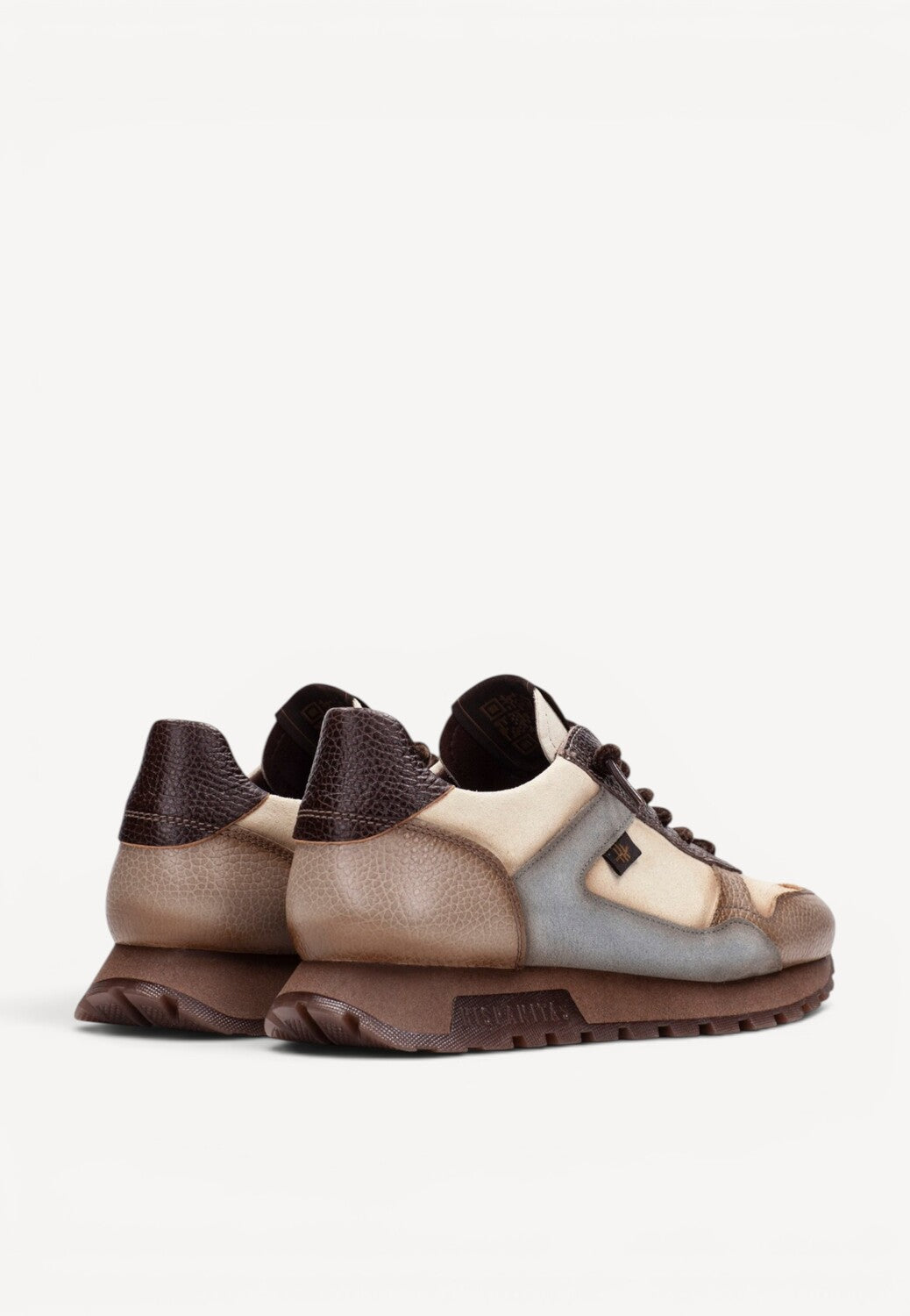 DAMES SPORTIEVE VETERSCHO-Beige combi kleur