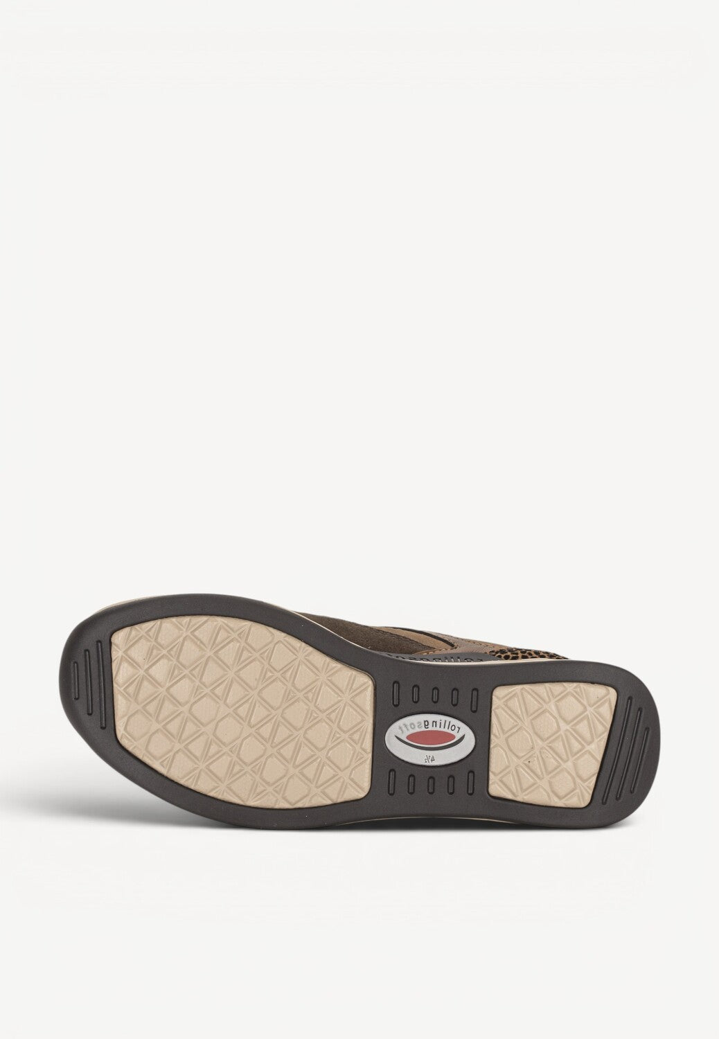 DAMES SPORTIEVE VETERSCHO-Bruin combi kleur