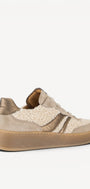 DAMES SPORTIEVE VETERSCHO-Beige suède/nubuck