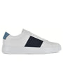 Heren veterschoenen-Wit leer