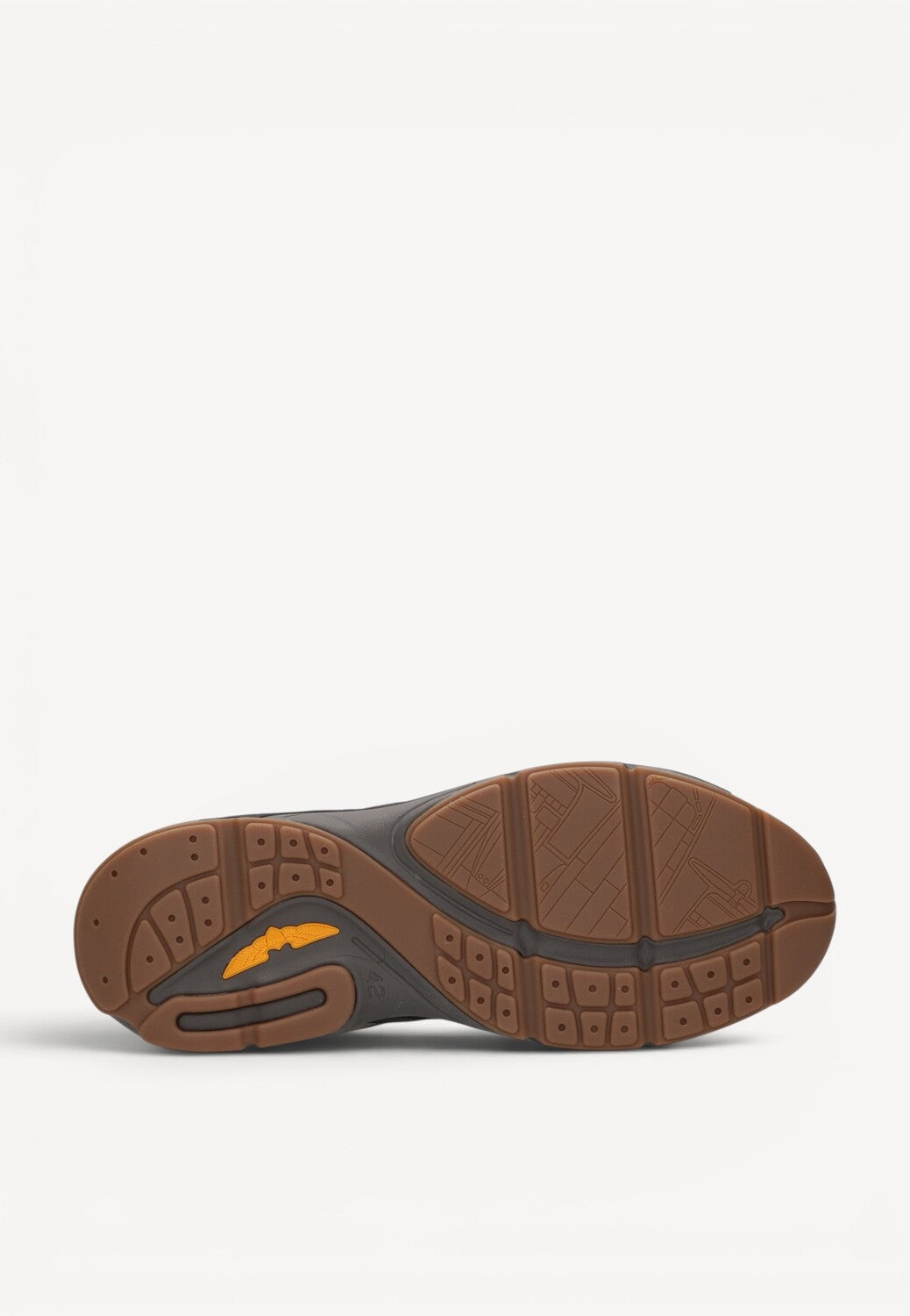 Heren veterschoenen-Bruin combi kleur