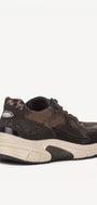 DAMES SPORTIEVE VETERSCHO-Bruin combi kleur