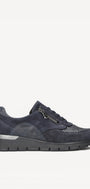 DAMES SPORTIEVE VETERSCHO-Blauw suède/nubuck