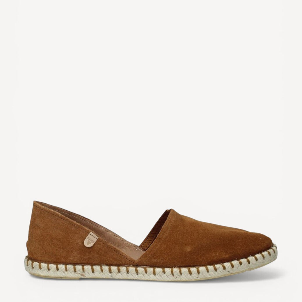 DAMES INSTAPSCHOENEN-Bruin suède
