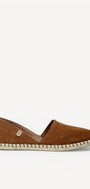 DAMES INSTAPSCHOENEN-Bruin suède