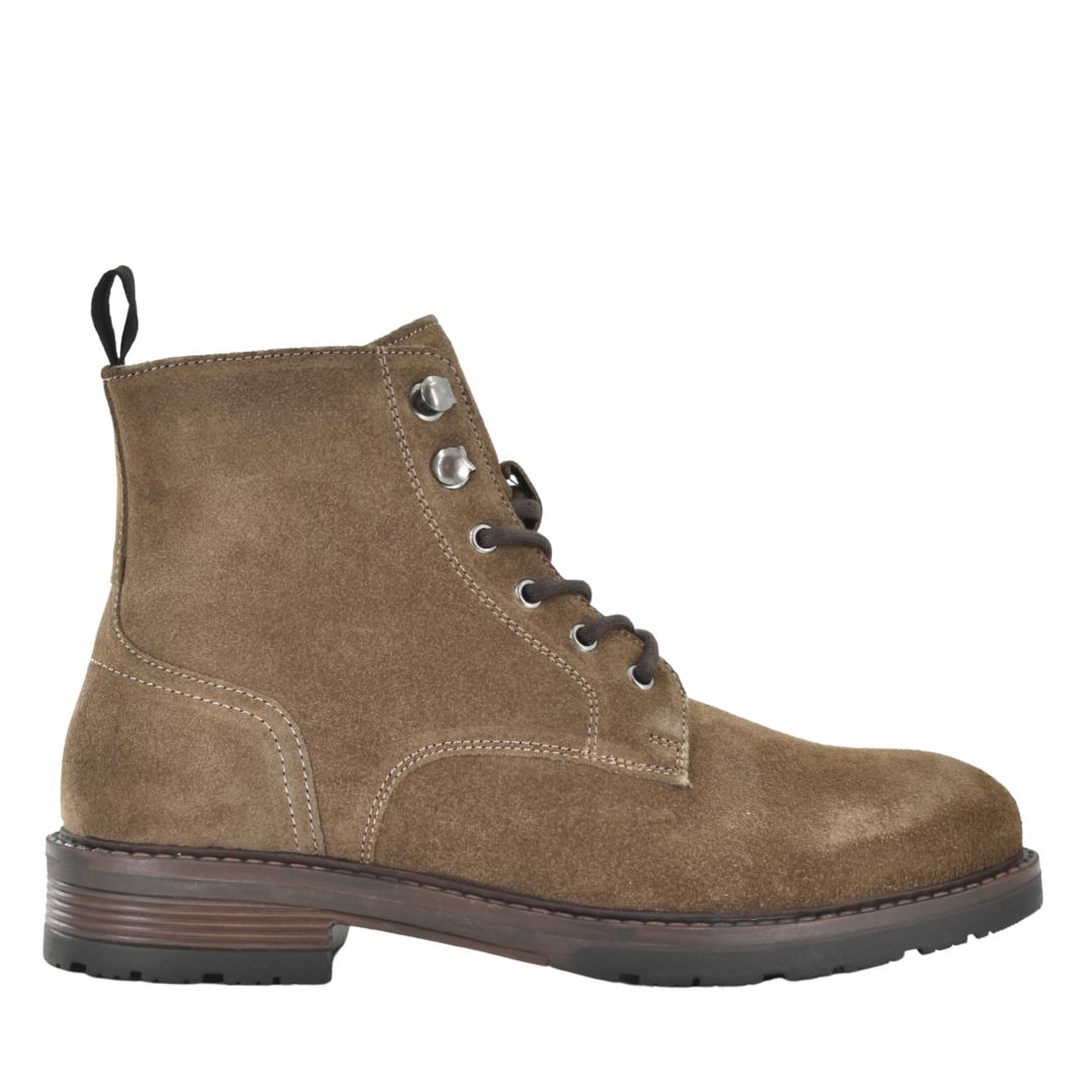Heren boots-Beige suède/nubuck