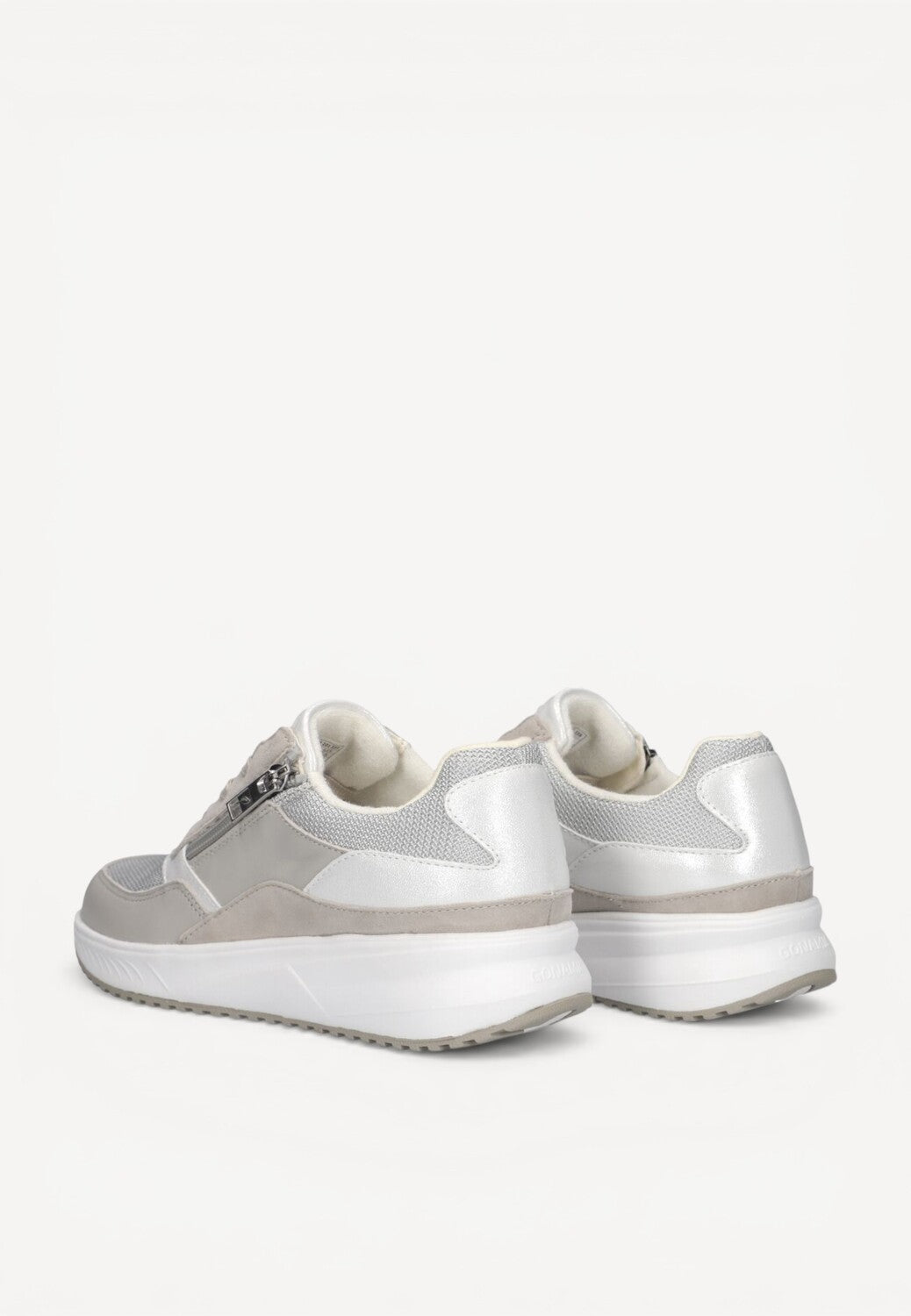 DAMES SPORTIEVE VETERSCHO-Beige leer