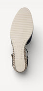 BALLERINAS + PUMPS-Blauw suède/nubuck