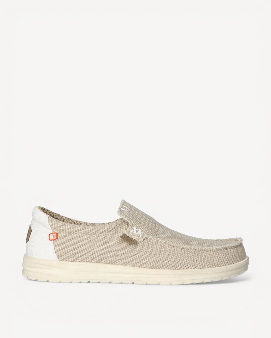 Heren linnen schoenen-Beige diversen