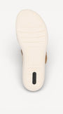 DAMES OPEN SCHOENEN-Beige suède/nubuck