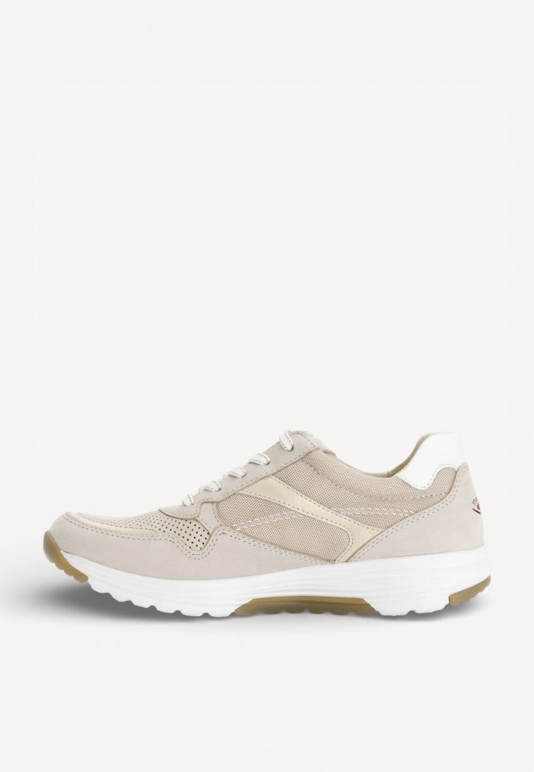 DAMES SPORTIEVE VETERSCHO-Beige suède/nubuck