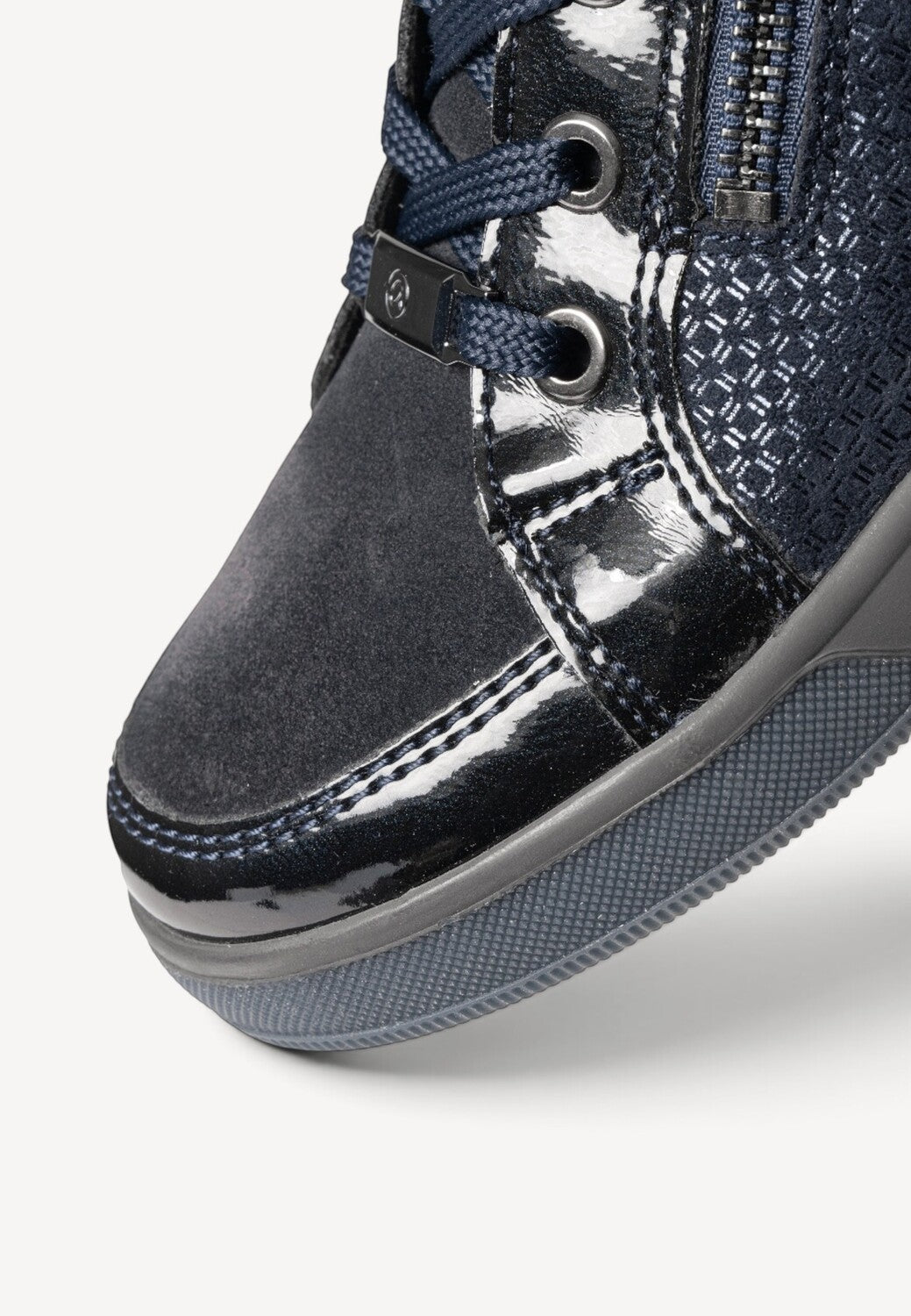 DAMES SPORTIEVE VETERSCHO-Blauw suède/nubuck
