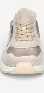 DAMES SPORTIEVE VETERSCHO-Beige suède/nubuck