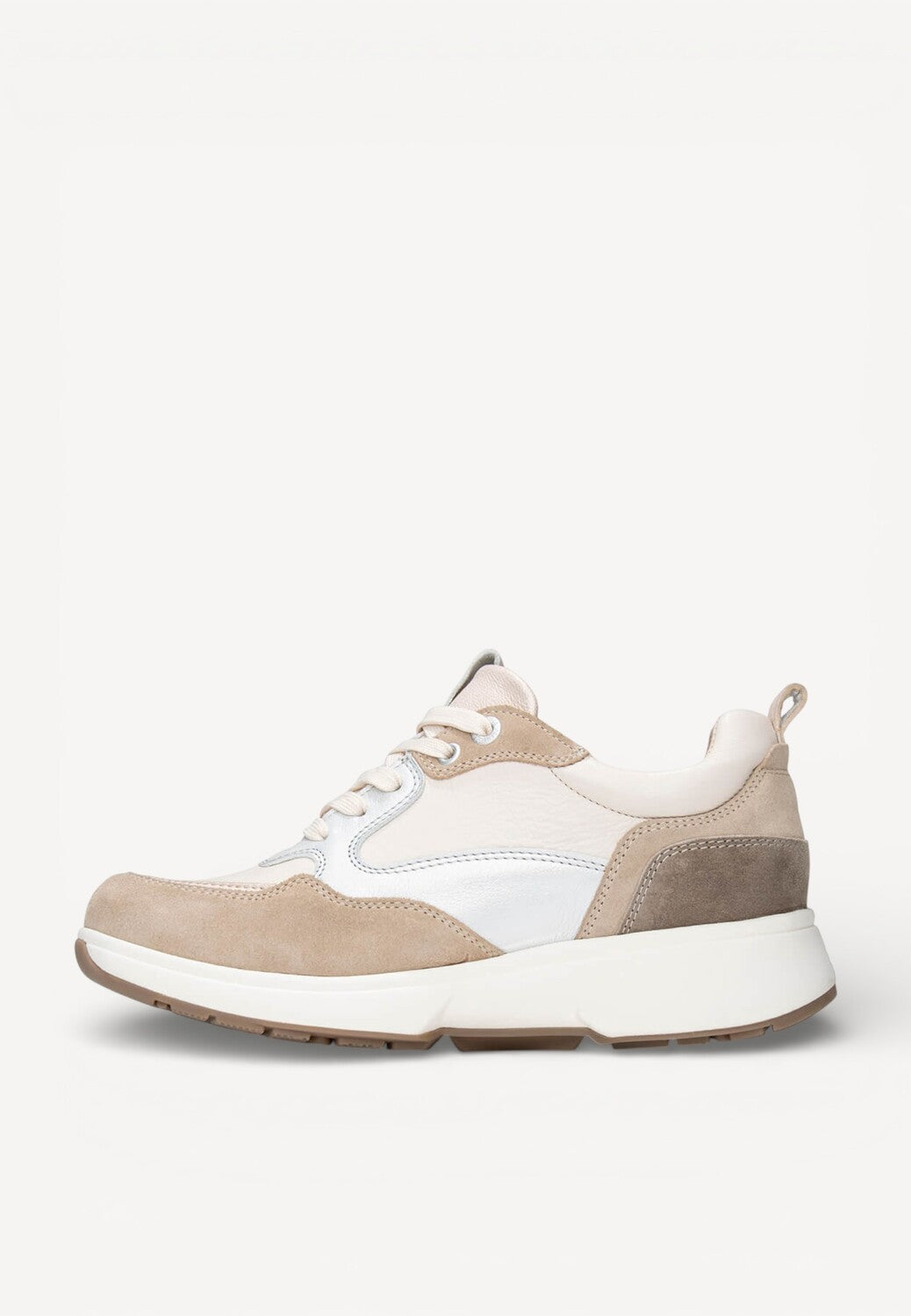 DAMES SPORTIEVE VETERSCHO-Beige combi kleur