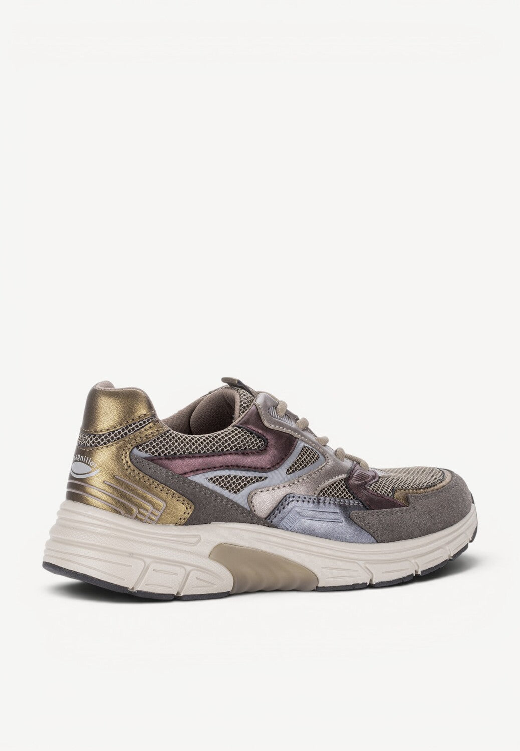 DAMES SPORTIEVE VETERSCHO-Beige combi kleur
