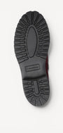 DAMES BOOTS+KORT LAARS-Rood suède/nubuck