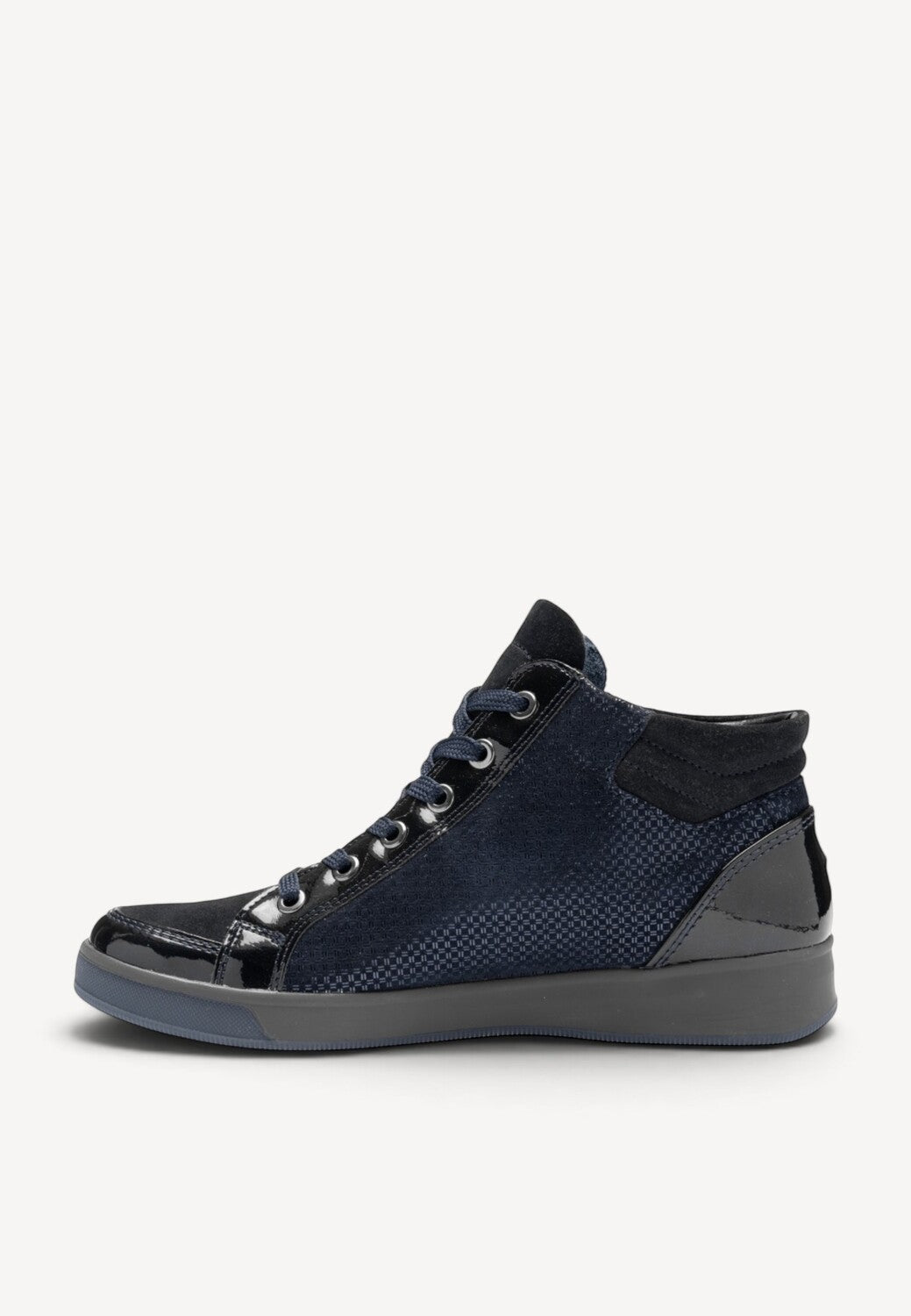 DAMES SPORTIEVE VETERSCHO-Blauw suède/nubuck