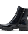 DAMES BOOTS+KORT LAARS-Blauw lak
