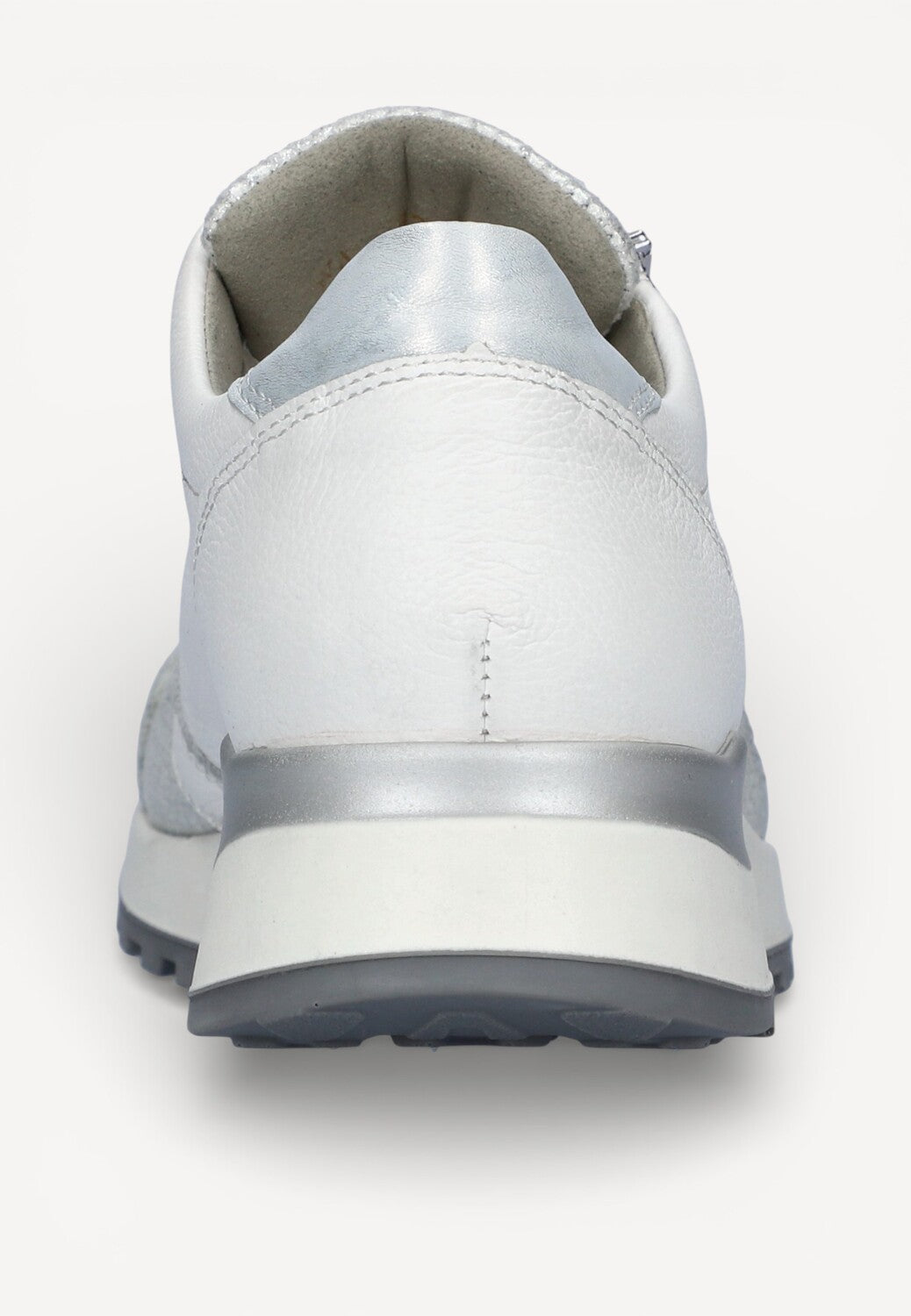 DAMES SPORTIEVE VETERSCHO-Wit leer