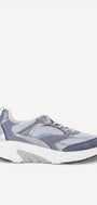 DAMES SPORTIEVE VETERSCHO-Blauw suède/nubuck