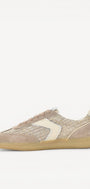 DAMES SPORTIEVE VETERSCHO-Beige leer