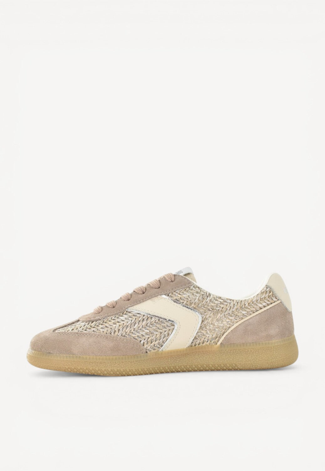 DAMES SPORTIEVE VETERSCHO-Beige leer