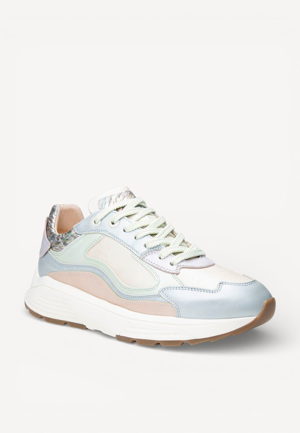 DAMES SPORTIEVE VETERSCHO-Blauw combi kleur