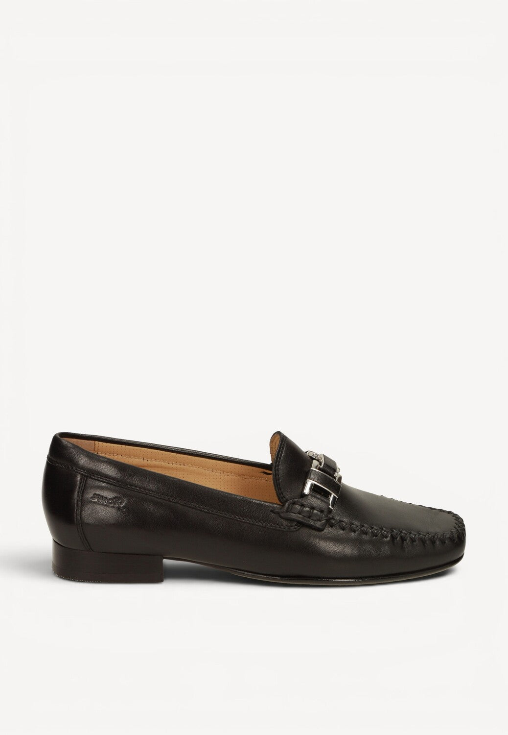 DAMES INSTAPSCHOENEN-Zwart leer