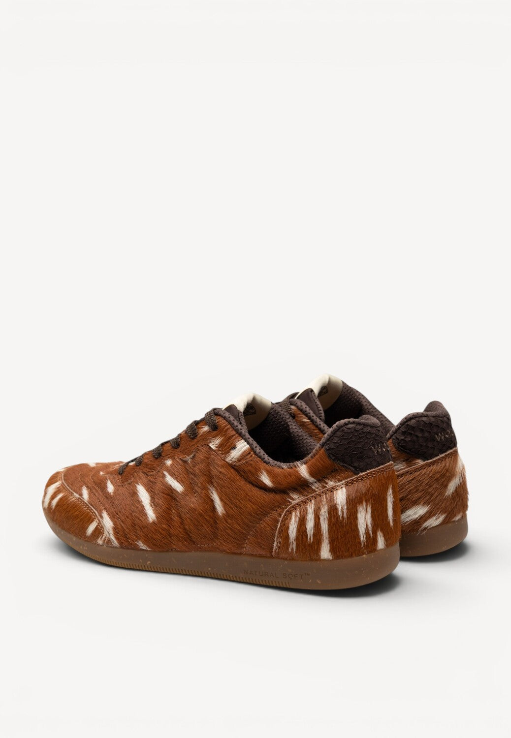 DAMES SPORTIEVE VETERSCHO-Bruin combi kleur
