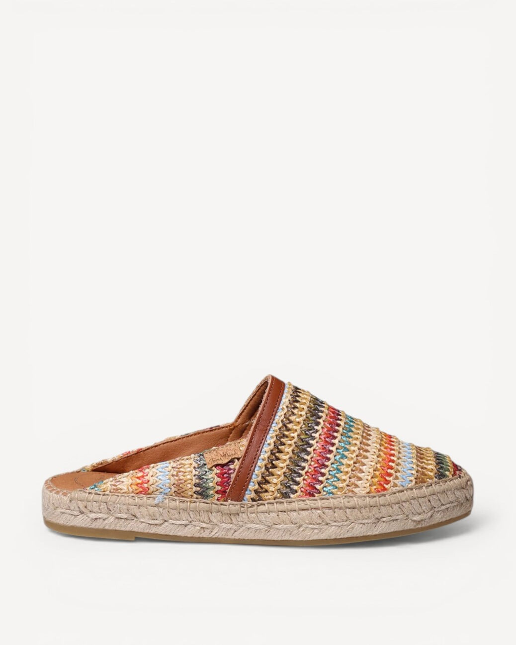 MUIL +SLINGBACK-Rood combi kleur